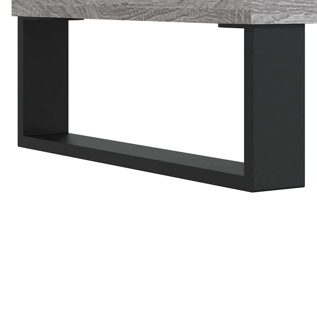 Credenza Grigio Sonoma 34,5x32,5x90 cm in Legno Multistrato - homemem39