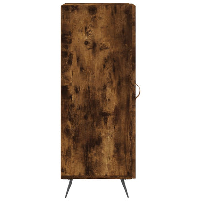 Credenza Rovere Fumo 34,5x34x90 cm in Legno Multistrato - homemem39