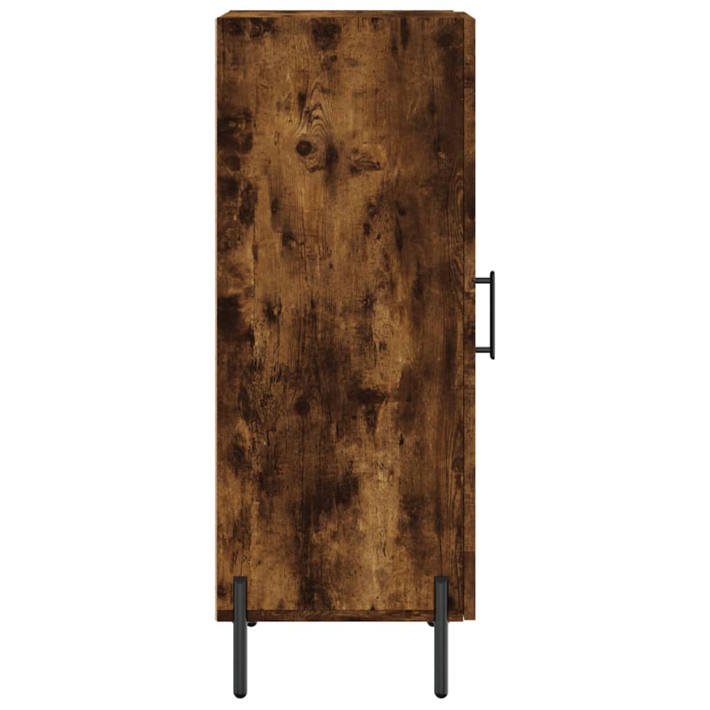 Credenza Rovere Fumo 34,5x34x90 cm in Legno Multistrato - homemem39