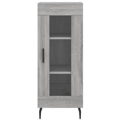 Credenza Grigio Sonoma 34,5x34x90 cm in Legno Multistrato - homemem39