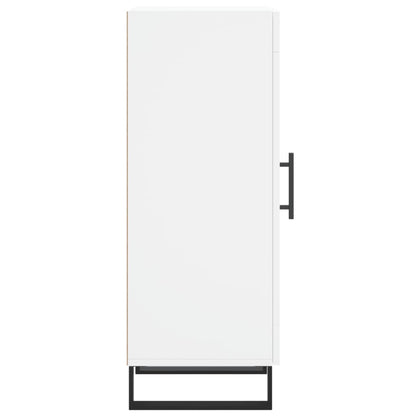 Credenza Bianca 34,5x34x90 cm in Legno Multistrato
