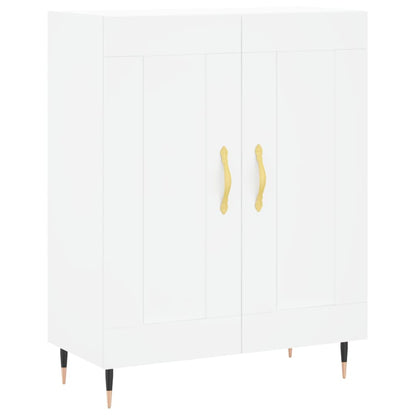 Credenza Bianca 69,5x34x90 cm in Legno Multistrato | homemem39