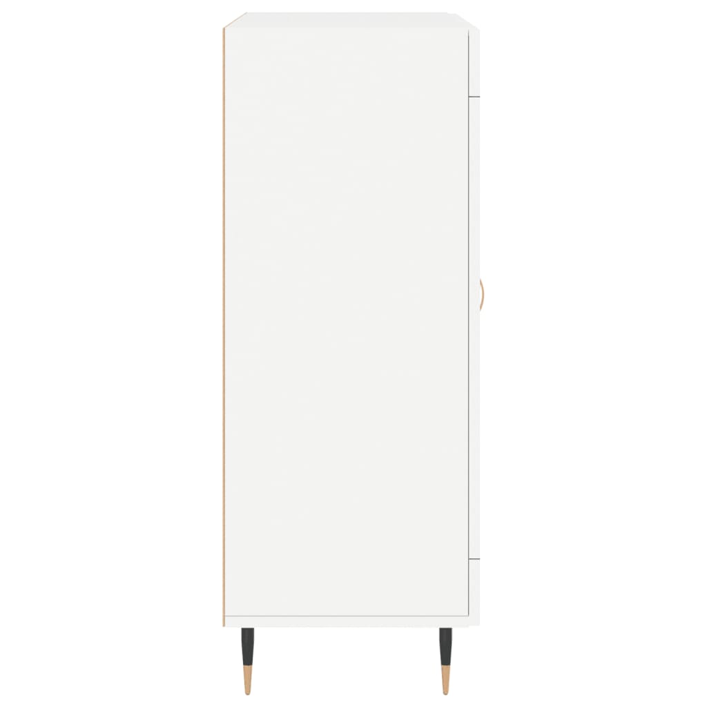 Credenza Bianca 69,5x34x90 cm in Legno Multistrato | homemem39