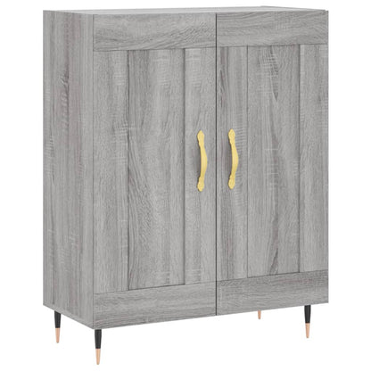 Credenza Grigio Sonoma 69,5x34x90 cm in Legno Multistrato - homemem39