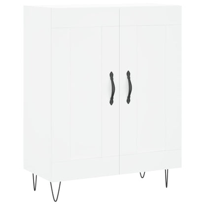 Credenza Bianca 69,5x34x90 cm in Legno Multistrato - homemem39
