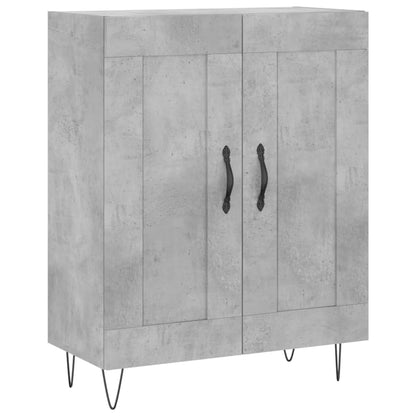 Credenza Grigio Cemento 69,5x34x90 cm in Legno Multistrato - homemem39