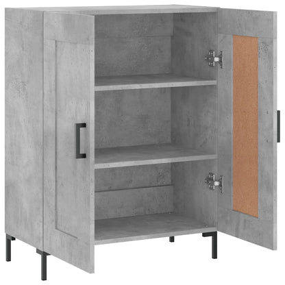 Credenza Grigio Cemento 69,5x34x90 cm in Legno Multistrato - homemem39