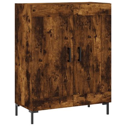 Credenza Rovere Fumo 69,5x34x90 cm in Legno Multistrato - homemem39