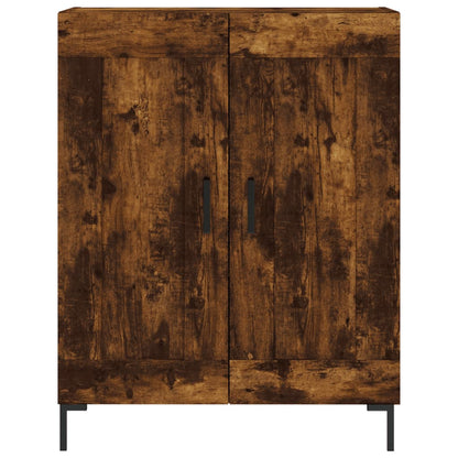 Credenza Rovere Fumo 69,5x34x90 cm in Legno Multistrato - homemem39
