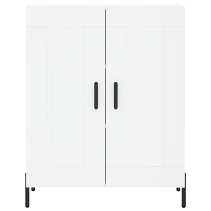 Credenza Bianca 69,5x34x90 cm in Legno Multistrato - homemem39