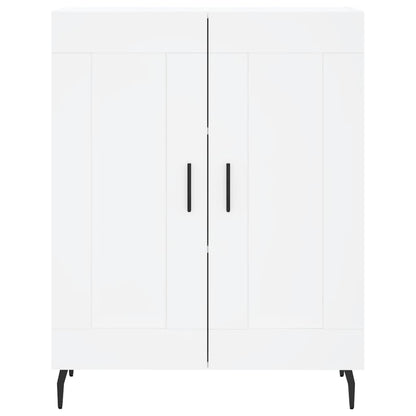 Credenza Bianca 69,5x34x90 cm in Legno Multistrato - homemem39