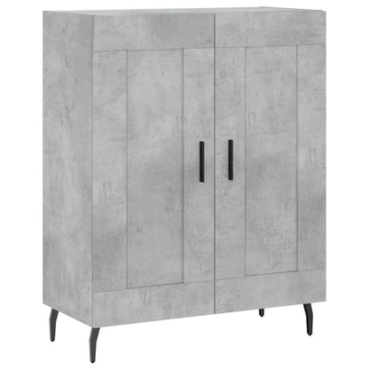 Credenza Grigio Cemento 69,5x34x90 cm in Legno Multistrato - homemem39