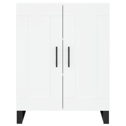 Credenza Bianca 69,5x34x90 cm in Legno Multistrato - homemem39