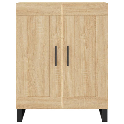 Credenza Rovere Sonoma 69,5x34x90 cm in Legno Multistrato - homemem39