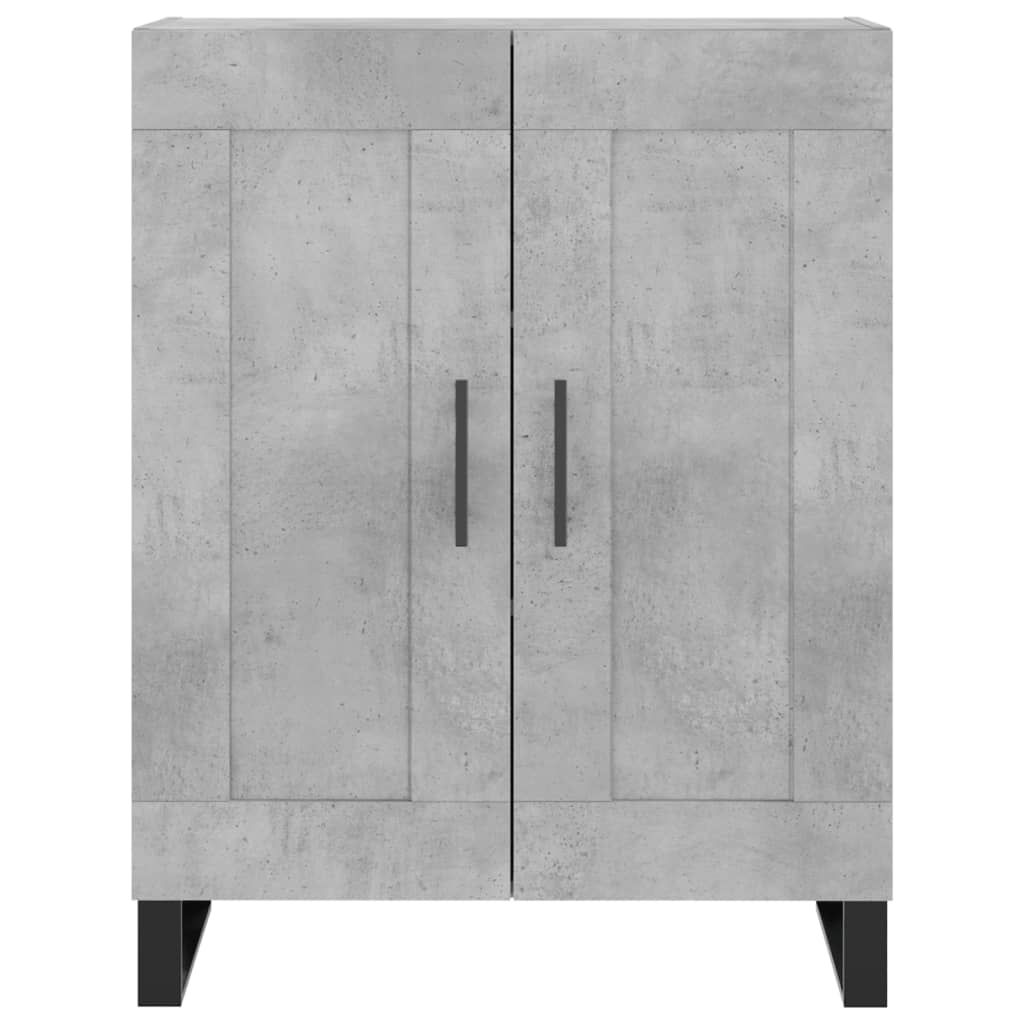 Credenza Grigio Cemento 69,5x34x90 cm in Legno Multistrato - homemem39