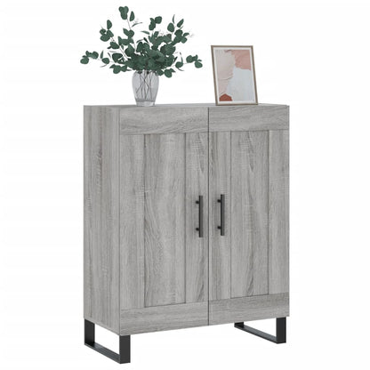 Credenza Grigio Sonoma 69,5x34x90 cm in Legno Multistrato - homemem39