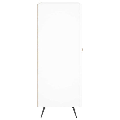 Credenza Bianca 69,5x34x90 cm in Legno Multistrato - homemem39