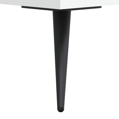 Credenza Bianca 69,5x34x90 cm in Legno Multistrato | homemem39