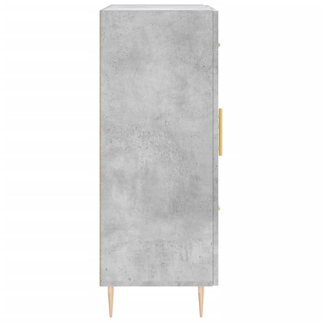 Credenza Grigio Cemento 69,5x34x90 cm in Legno Multistrato - homemem39