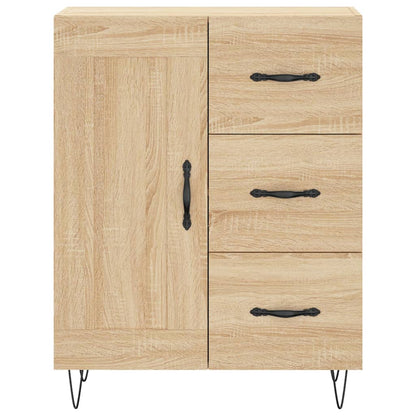 Credenza Rovere Sonoma 69,5x34x90 cm in Legno Multistrato