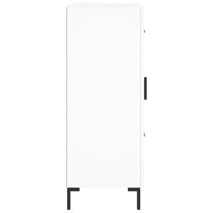 Credenza Bianca 69,5x34x90 cm in Legno Multistrato - homemem39