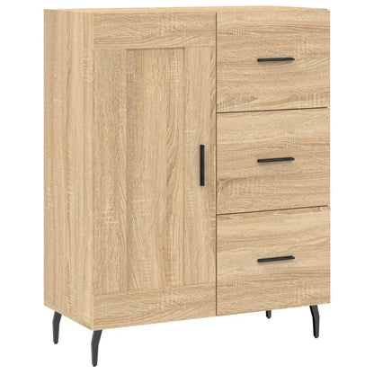 Credenza Rovere Sonoma 69,5x34x90 cm in Legno Multistrato - homemem39