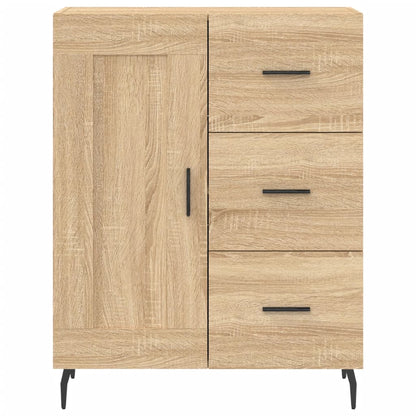 Credenza Rovere Sonoma 69,5x34x90 cm in Legno Multistrato - homemem39