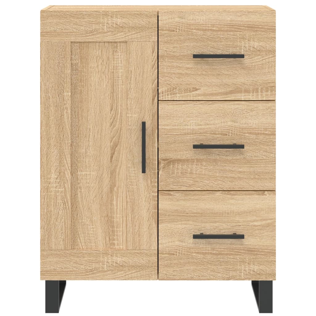 Credenza Rovere Sonoma 69,5x34x90 cm in Legno Multistrato - homemem39