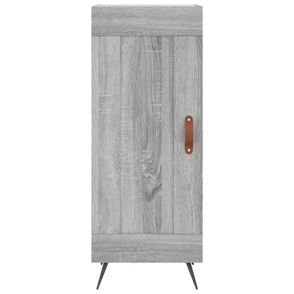 Credenza Grigio Sonoma 34,5x34x90 cm in Legno Multistrato - homemem39