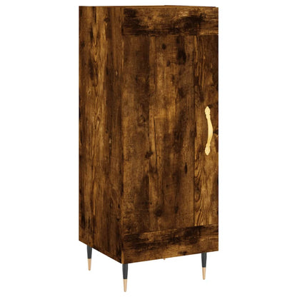 Credenza Rovere Fumo 34,5x34x90 cm in Legno Multistrato - homemem39