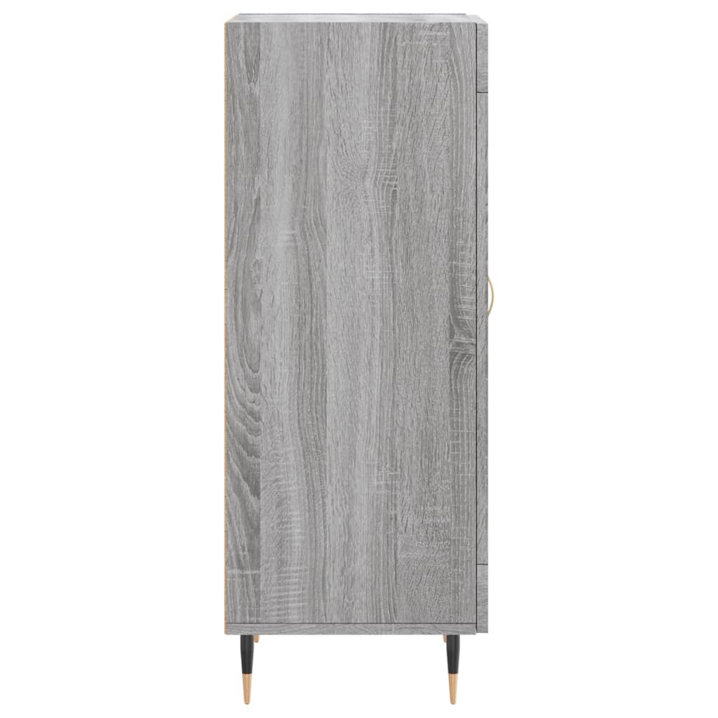 Credenza Grigio Sonoma 34,5x34x90 cm in Legno Multistrato - homemem39