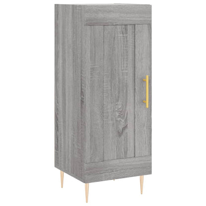 Credenza Grigio Sonoma 34,5x34x90 cm in Legno Multistrato - homemem39