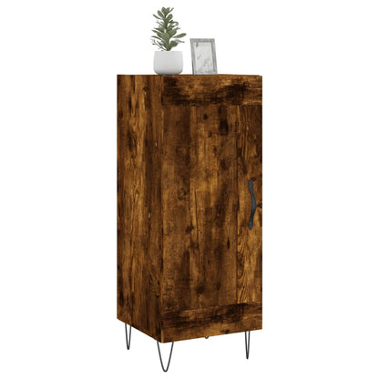 Credenza Rovere Fumo 34,5x34x90 cm in Legno Multistrato - homemem39