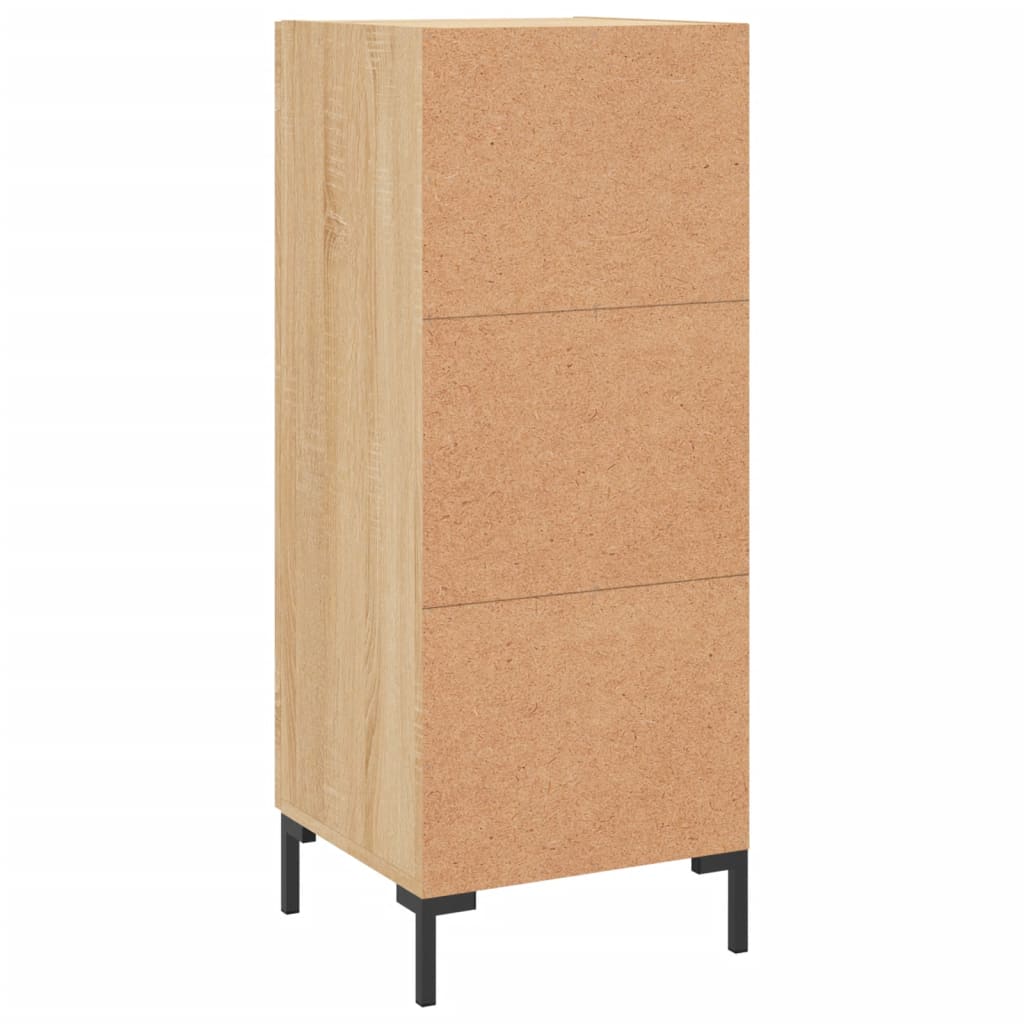 Credenza Rovere Sonoma 34,5x34x90 cm in Legno Multistrato - homemem39