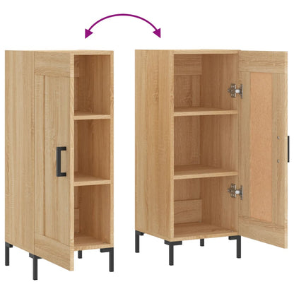 Credenza Rovere Sonoma 34,5x34x90 cm in Legno Multistrato