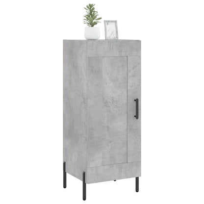 Credenza Grigio Cemento 34,5x34x90 cm in Legno Multistrato | homemem39