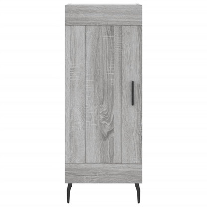 Credenza Grigio Sonoma 34,5x34x90 cm in Legno Multistrato - homemem39
