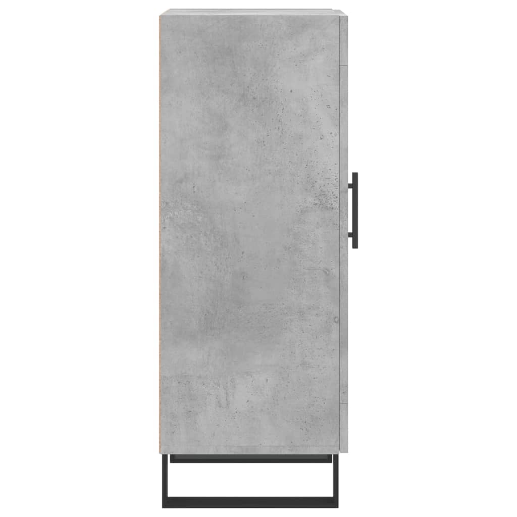Credenza Grigio Cemento 34,5x34x90 cm in Legno Multistrato | homemem39