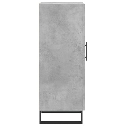 Credenza Grigio Cemento 34,5x34x90 cm in Legno Multistrato | homemem39