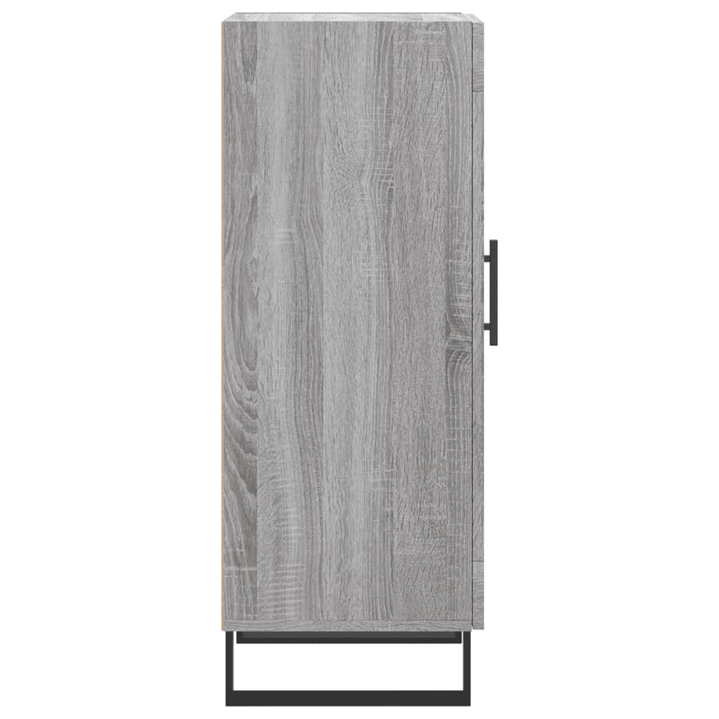 Credenza Grigio Sonoma 34,5x34x90 cm in Legno Multistrato - homemem39