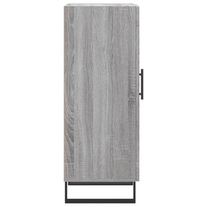 Credenza Grigio Sonoma 34,5x34x90 cm in Legno Multistrato - homemem39