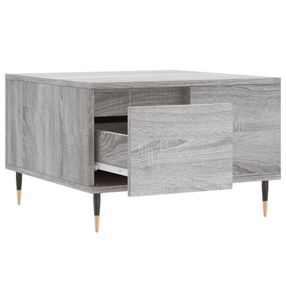 Tavolino Salotto Grigio Sonoma 55x55x36,5 cm Legno Multistrato | homemem39