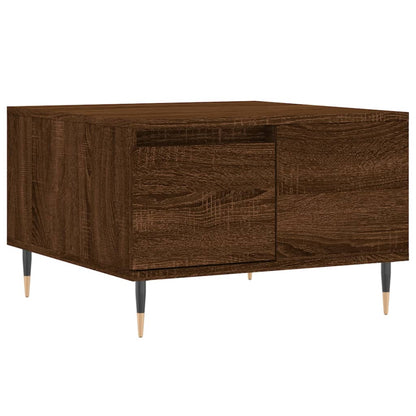 Tavolino da Salotto Rovere Marrone 55x55x36,5 cm in Multistrato | homemem39