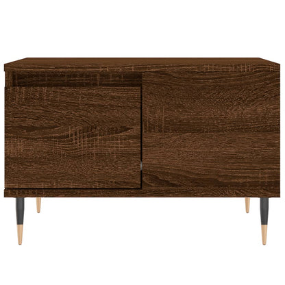Tavolino da Salotto Rovere Marrone 55x55x36,5 cm in Multistrato | homemem39