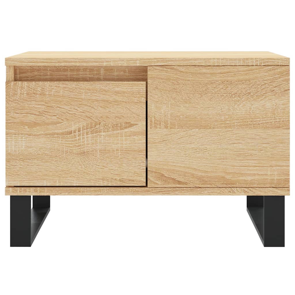 Tavolino Salotto Rovere Sonoma 55x55x36,5 cm Legno Multistrato | homemem39