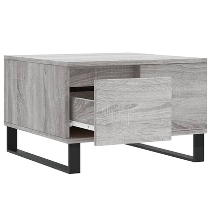 Tavolino Salotto Grigio Sonoma 55x55x36,5 cm Legno Multistrato | homemem39