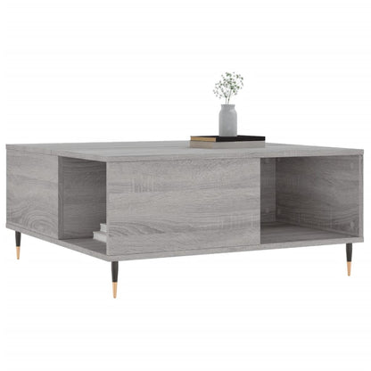 Tavolino Salotto Grigio Sonoma 80x80x36,5 cm Legno Multistrato | homemem39