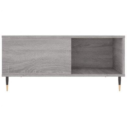 Tavolino Salotto Grigio Sonoma 80x80x36,5 cm Legno Multistrato | homemem39