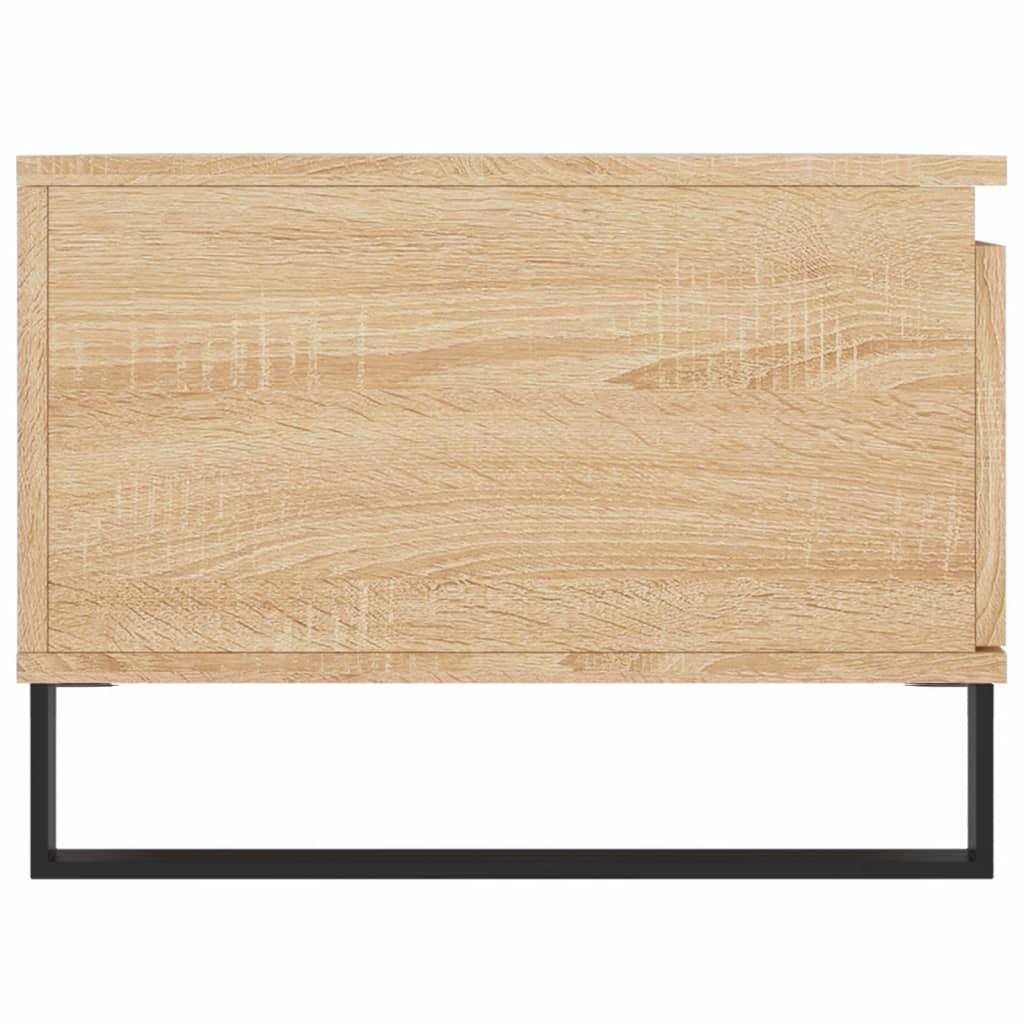 Tavolino Salotto Rovere Sonoma 90x50x36,5 cm Legno Multistrato | homemem39