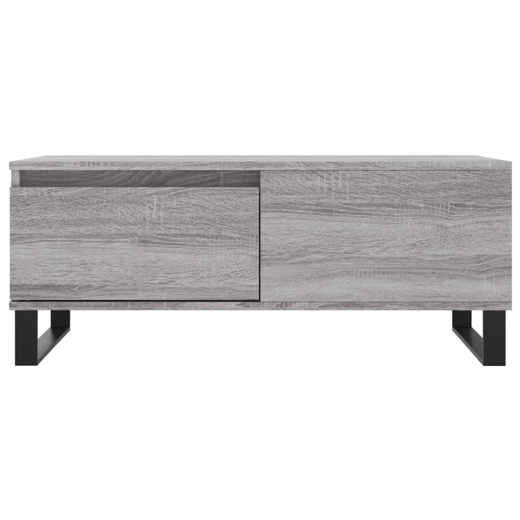 Tavolino Salotto Grigio Sonoma 90x50x36,5 cm Legno Multistrato | homemem39